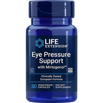Eye Pressure Support with Mirtogenol, 30 cápsulas vegetarianas Life Extension