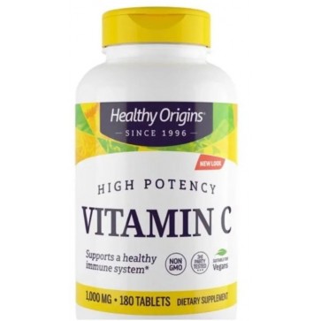 Vitamina C 1,000 180 Tablets HEALTHY Origins