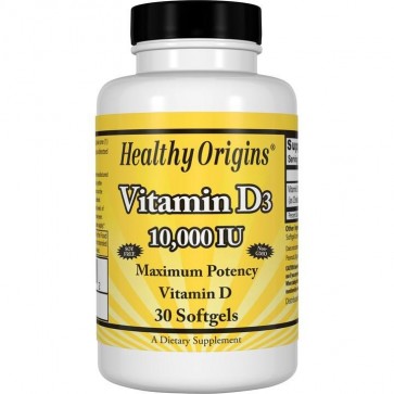 Vitamina D3 10.000 30s HEALTHY Origins