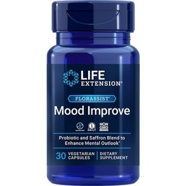 FLORASSIST Mood Improve, 30 Vegetarian Capsules Life Extension