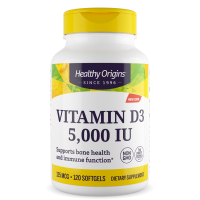 Vitamina D3 5.000 120s HEALTHY Origins