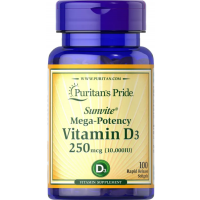 Vitamina D3 10.000 IU 100s PURITAN