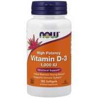 Vitamina D3 1.000 180 softgels NOW Foods