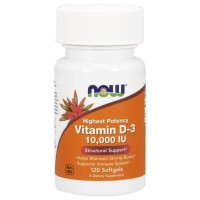 Vitamina D3 10.000 120 softgels NOW Foods